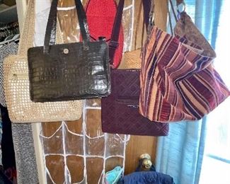 Variety of Purses, Vera Bradly, Brighton, Woven, Beaded and more