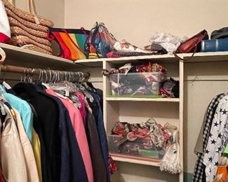 variety of Scarves large and regular, Gloves