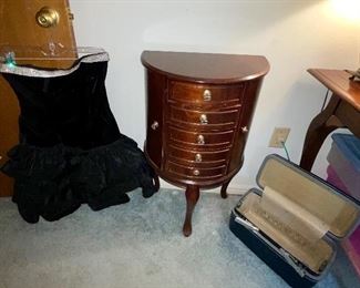 Jewelry Cabinet Vintage Luggage