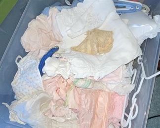 Vintage Baby Clothes, Booties, Hats and Shoes