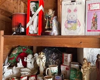 Santa Mugs, Musical Christmas Figurines, Angels, Santas and More