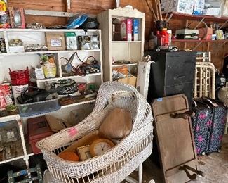 Wicker Bassinet As Is