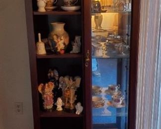 Curio Cabinet  and Antiques