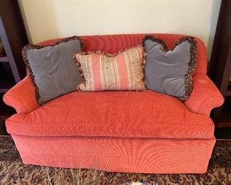 One of Two Matching Sofas