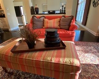 Lovely Living Room Sofa and Ottoman