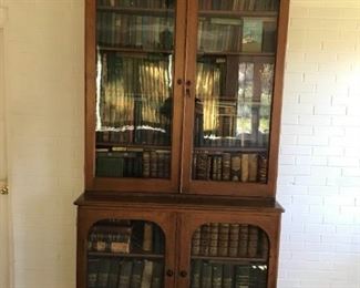 Antique Book Case Books Not Included