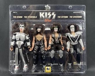For your consideration is this Kiss 4pc Set by Figures Toy Co. Limited to 75 Made