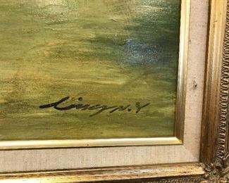 OIL PAINTING SIGNED BY EUROPEAN ARTIST