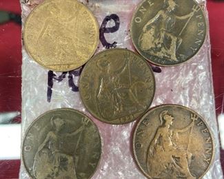 Antique Large Cent Coins