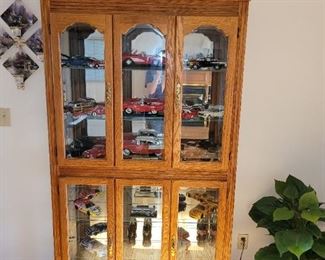 Curio Cabinet, Collectible Cars,