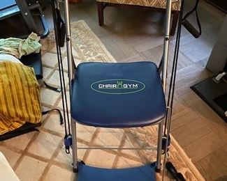 gym chair- Perfect for the person who sits while they work out. 