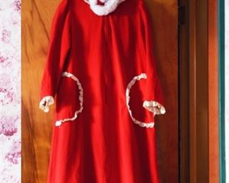 Vintage Mrs. Claus dress 