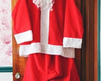 Vintage Santa Claus suit