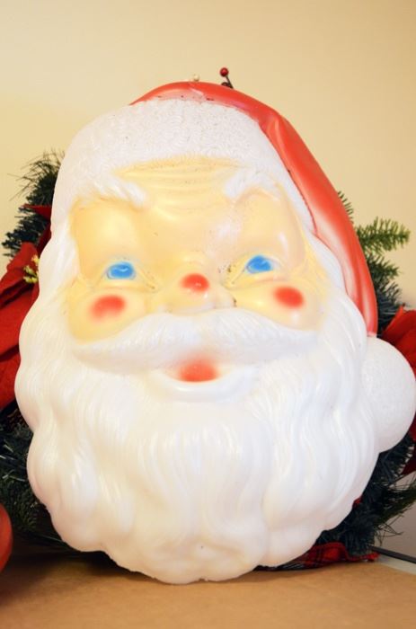 Santa blow mould.  