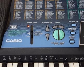 Casio electronic midi keyboard 