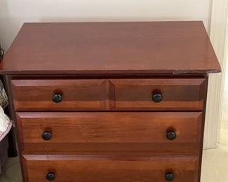 $150  VAUGHAN BASSET FURNITURE COMPANY  NIGHT STAND

 WHY WE LOVE IT:

Accent your bedside with this fabulous two drawer night stand. The sharp crisp edges of this nightstand create an elegant high class look that is sure to bring style to your room. The front façade of this night table are accented with round knobs that make operation effortless. The bracket feet slightly lift the night stand off the ground giving this drawer chest glorification. Pair a dresser drawer next to this nightstand and have additional matching storage that will complete your bedroom. 

 DETAILS + DIMENSIONS:
 26W X 16D X 24.5T
                                                                                            CONDITION: Overall good condition.  There is minor damage to the veneer on the table top.   Please refer to photos for a more detailed look at condition.  We make every attempt to list and photograph any defects or signs of wear that are significant to this sale. 

LOCAL PICK UP ALEXANDRIA, VA. 