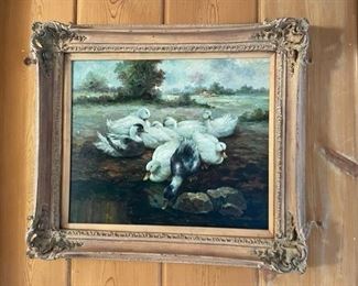 $75  W. VINELLA DUCK ART                       
 DIMENSIONS:31 X 26