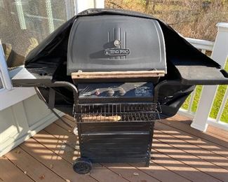 BBQ Pro charcoal grill.