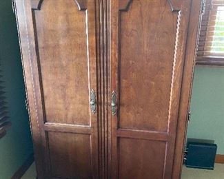 Large office cabinet/entertainment center.