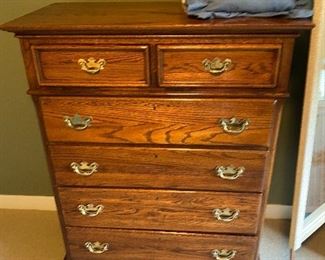 Oak dresser.