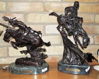 Remington Statues (smaller 1' size)