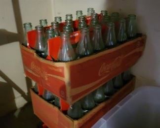 Coke and soda bottle collection
