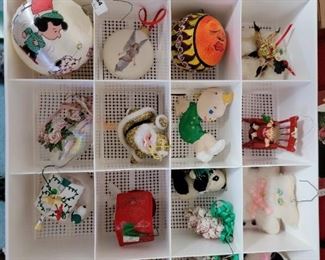 Christmas ornaments - new to old 1970s and 80s