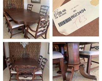 Broyhill Funiture, Table and 6 chairs