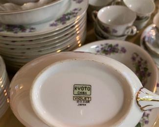 Kyoto Violet China Set