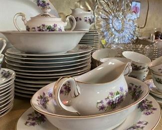 Kyoto Violet China Set