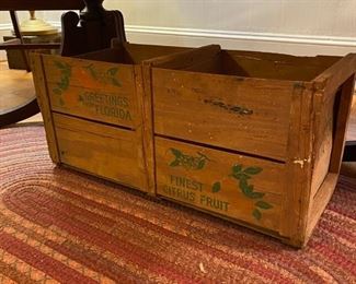 Vintage Wooden Crate