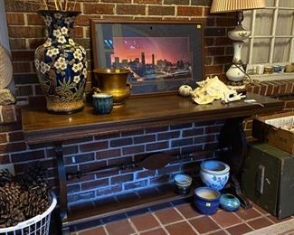Antique Trestle Table