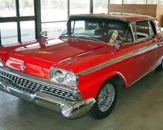 1959 Ford Skyline Fairlane, 2-Door, 500 Retractable Hardtop, VIN# H9FW305581, Miles Showing 79,679