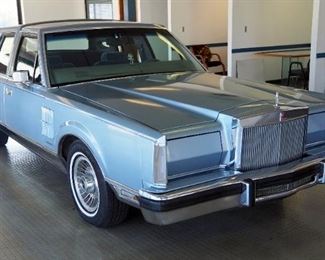 1983 Lincoln Mark VI Passenger Car, 4-Door, VIN # 1MRBP99F6DY673427, Miles Showing 44,050
