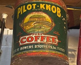 Old Pilot Knob Five Pound Coffee Can