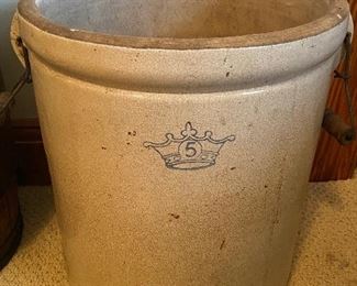 5 Gallon Stoneware Crock