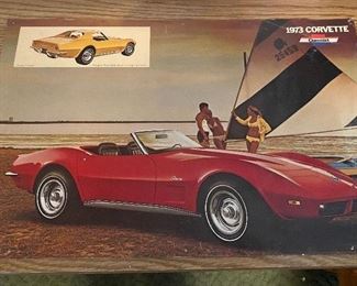1973 Corvette Poster