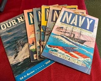 Vintage Navy Magazines