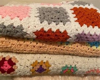 Crocheted Throws