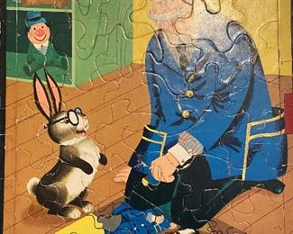 Captain Kangaroo Board Puzzle