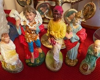 Vintage Nativity Pieces