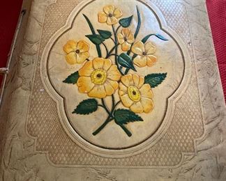 Scrap Book of Vintage Cards