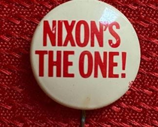 Nixon Political Pin