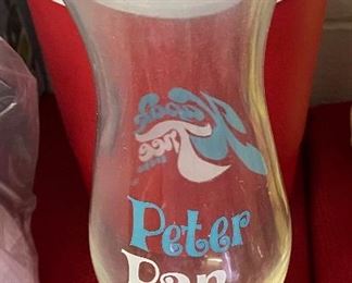 Vintage Peter Pan Inn Drink Glass