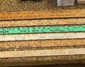 Advertising Yard Sticks