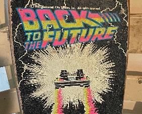 Vintage Back to the Future Skateboard
