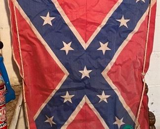 Vintage Confederate Flag Beach Raft