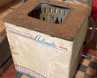 Old Toy Washing Machine