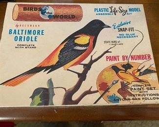 Paint by Number Baltimore Oriole