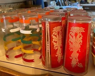 Vintage Kitchen Glasses